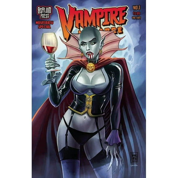Vampire Macabre Nosferatu One Shot Sp Cvr B Forte (mr) Asylum Press Comic Book