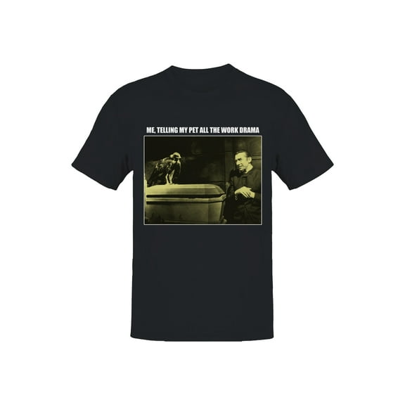 Vampire Pet Confidant Humor Men's T-shirt