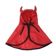 thumbnail image 1 of Vampire Pet for Cats & Small Dogs - Halloween Cloak with Bat Wing Design, Spooky Pet Clothes for Halloween Parties & Photo, 1 of 4