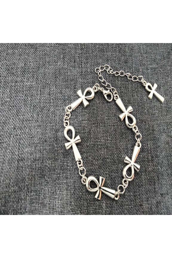 Vampire Religious Gothic Cross Bracelet