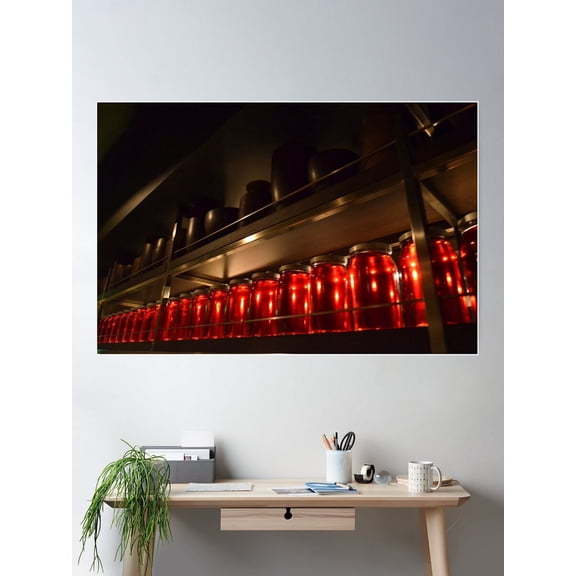 Vampire'S Kitchen Poster Wall Art, Modern Wall Decor For Living Room Bedroom, 12x18 UNFRAMED