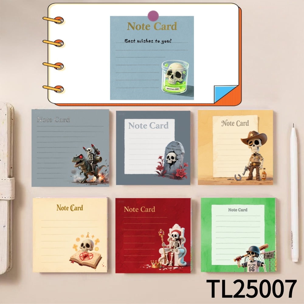Vampire Skeleton Note Card on A Castle - Perfect for Story Ideas (3.54× ...