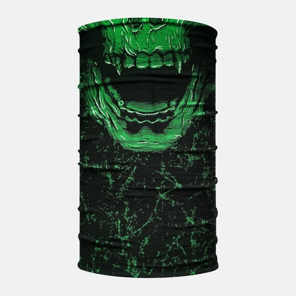 Vampire Skull Grunge Neck Gaiter
