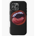 thumbnail image 1 of Vampire Snack Time Fanged Vampire Lips GA7883 Phone Case for iPhone 11 to 17 Pro Max, 1 of 2