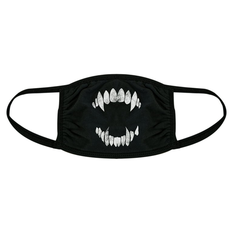 Vampire Face Mask Cotton Cloth for Men or Women Adjustable - Large 