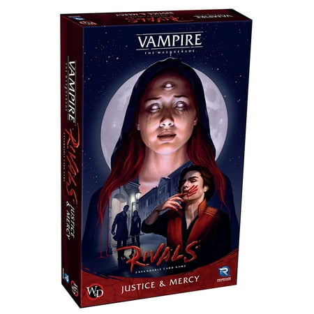 Vampire: The Masquerade Rivals Expandable Card Game: Justice & Mercy - Clan Card Game, Ages 14+, 2-4 Players, 30-70 Min