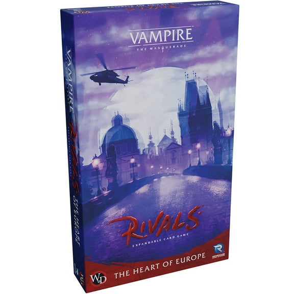 Vampire: The Masquerade Rivals Expandable Card Game The Heart Of Europe, Expansion Card Set, Ages 14+, 2-4 Players, 30-70 Min