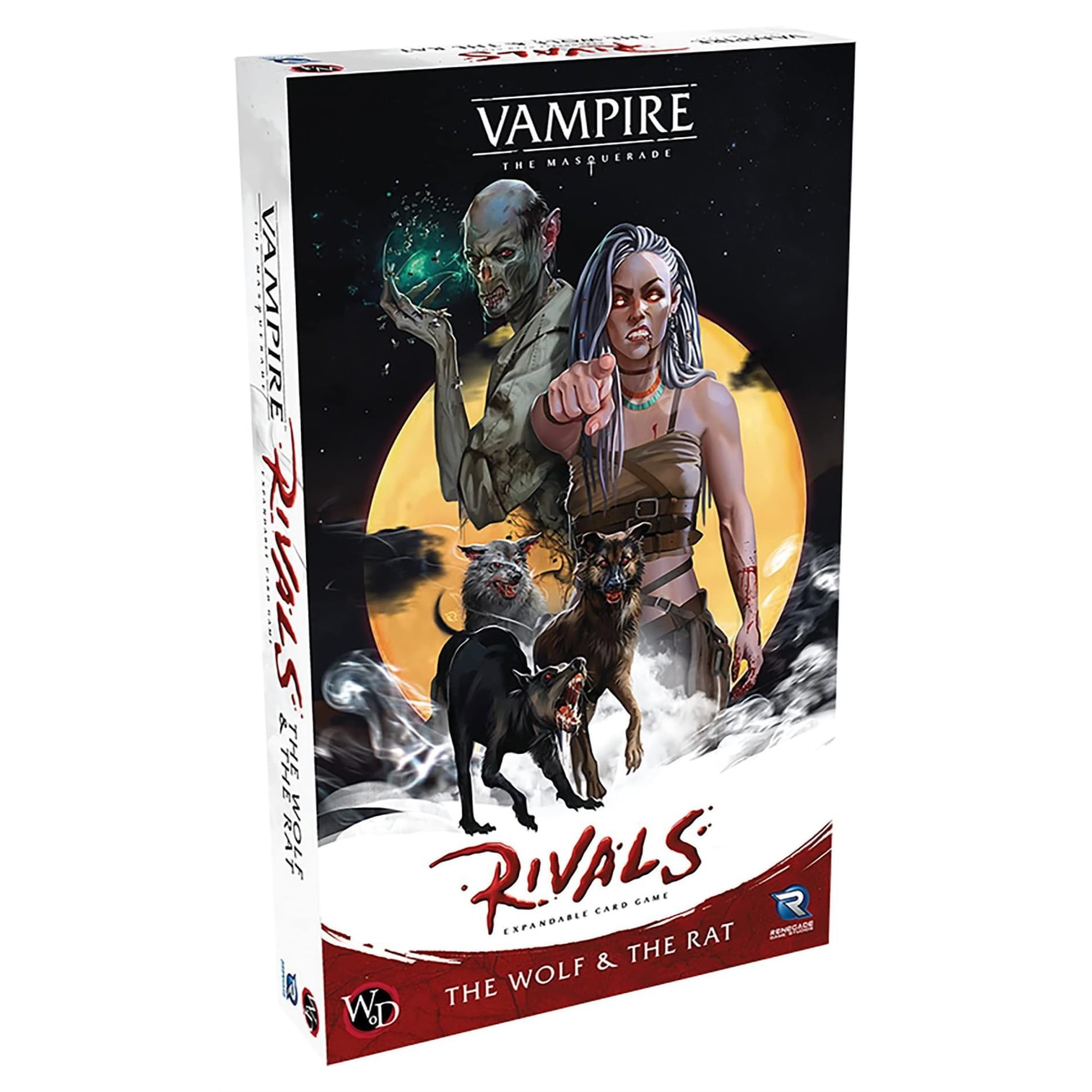 Vampire: The Masquerade Rivals - The Wolf and The Rat Game Expansion  Classic Card Game, by Renegade Game