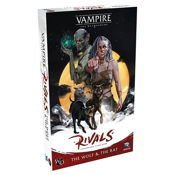 Vampire: The Masquerade Rivals - The Wolf and The Rat Game Expansion Classic Card Game, by Renegade Game