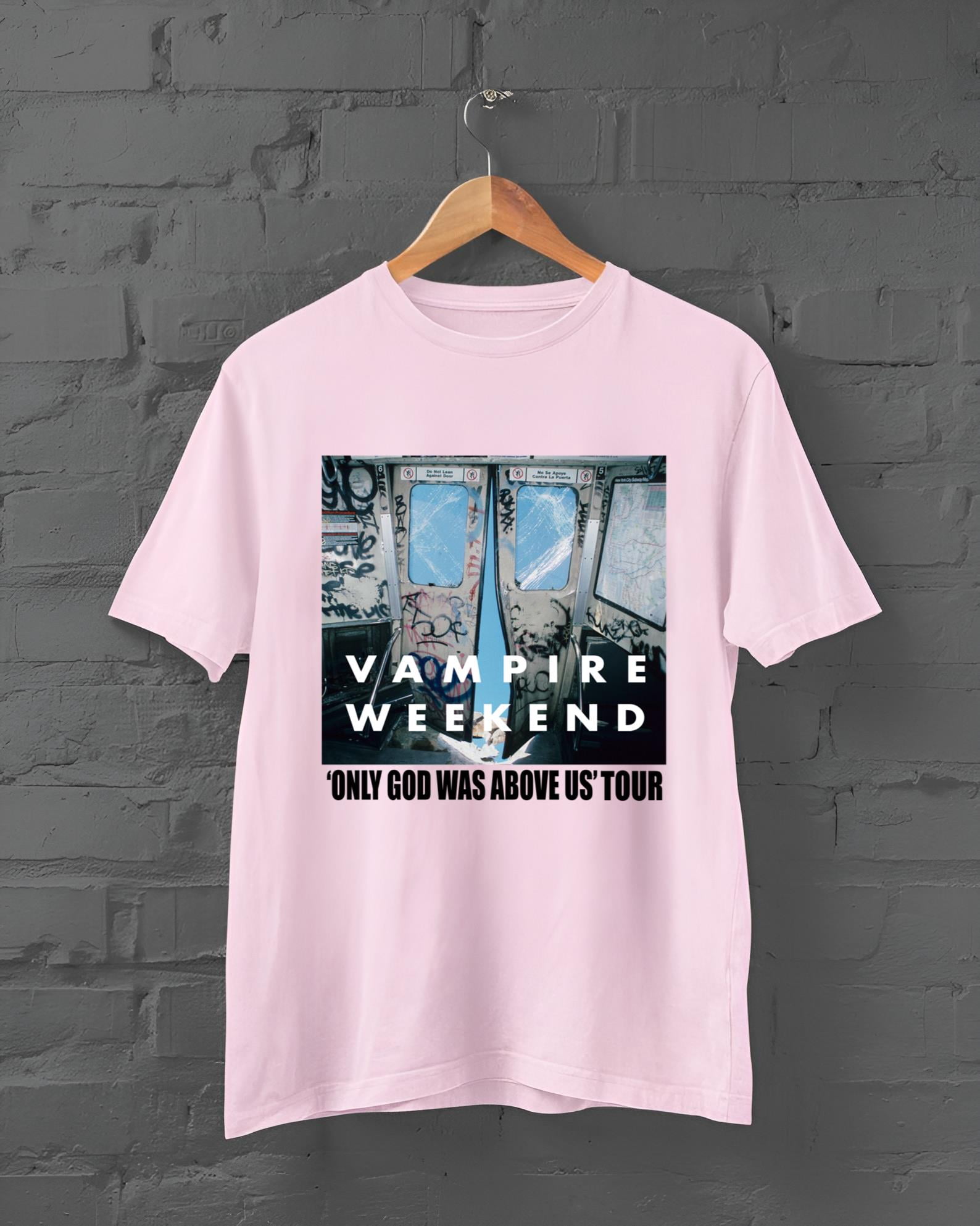 Vampire Weekend 2024 Concert Only God Was Above 2024 Tour Shirt BO236