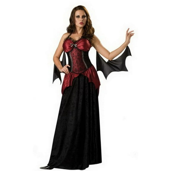 Vampire Women's Halloween Fancy-Dress Costume for Adult, S