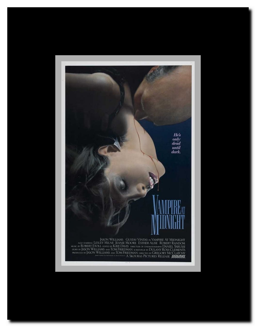 Vampire at Midnight Framed Movie Poster