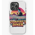 thumbnail image 1 of Vampire s Diner Retro Halloween Vampire Milkshake Sunset Design GA7995 Phone Case for iPhone 11 to 17 Pro Max, 1 of 2