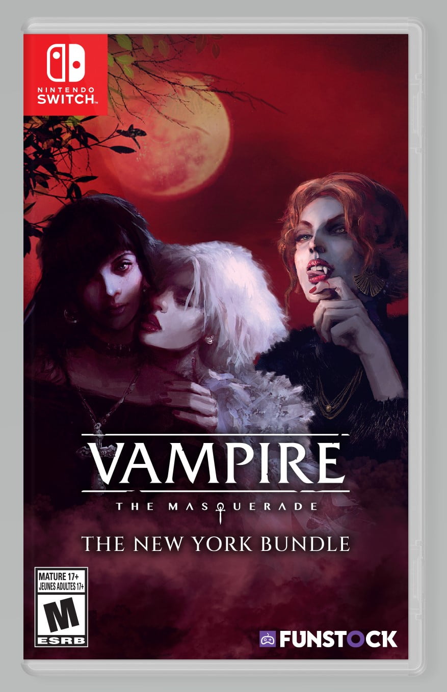 Vampire the Masquerade Coteries and Shadows of New York Collectors Edition,  Nintendo Switch, Funstock, 5056607400229 