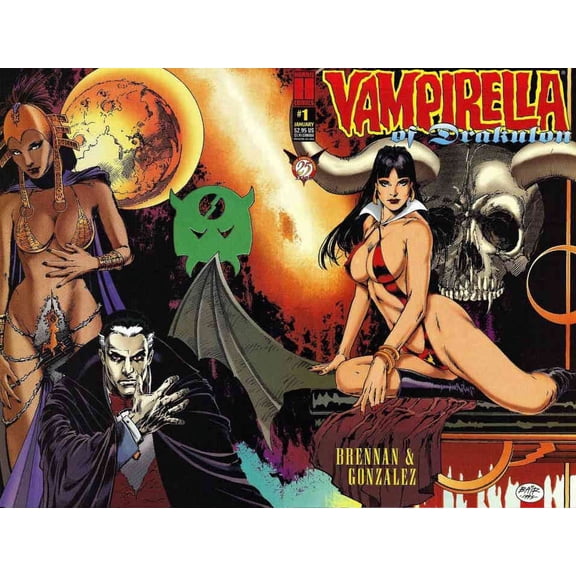 Vampirella of Drakulon #1 VF ; Harris Comic Book