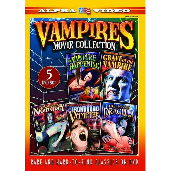 Vampires Movie Collection (DVD), Alpha Video, Horror