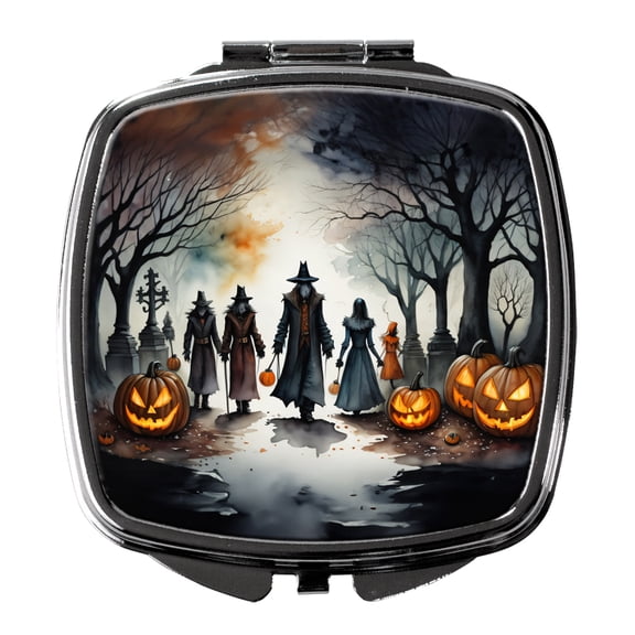 Vampires Spooky Halloween Compact Mirror 2.75 in x 3 in