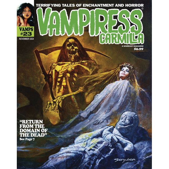 Vampiress Carmilla #23 VF ; Warrant Comic Book