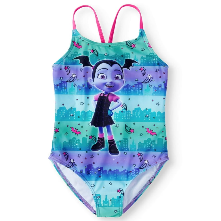 Vampirina One Piece Swimsuit Little Girls