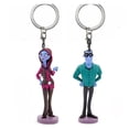 thumbnail image 1 of Vampirina Oxana Hauntley Mom & Boris Dad Key Ring Keychain Ornament Figure Charm, 1 of 1