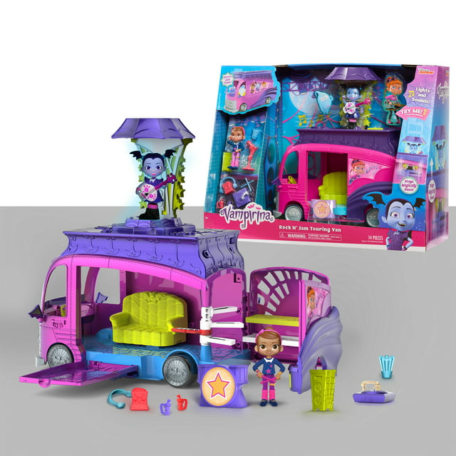 Vampirina Rock N' Jam Touring Van, Officially Licensed Kids Toys for Ages 3 Up, Gifts and Presents