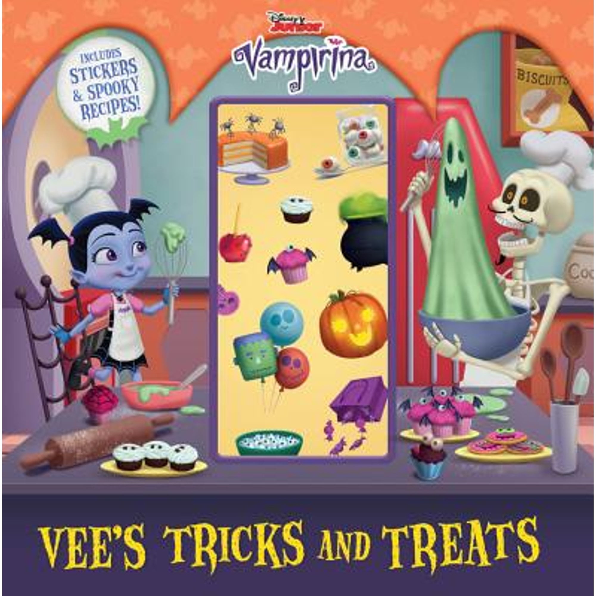 Pre-Owned Vampirina: Vee's Tricks and Treats (Paperback 9781368027885) by Disney Books
