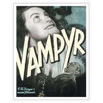 Vampyr - Directed by Carl Theodor Dreyer - Vintage German Movie Poster c.1932 - Fine Art Matte Paper Print (Unframed) 11x14in