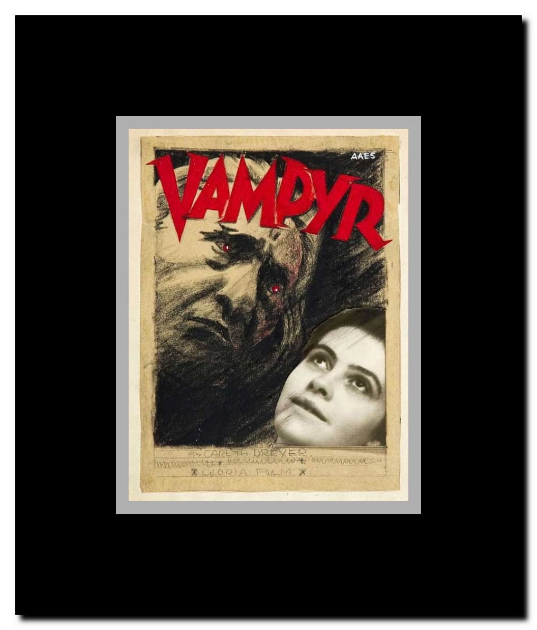 Vampyr Framed Movie Poster