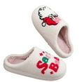 thumbnail image 1 of Vamuko House Slippers for Women Winter Warm Slip on Shoes Plush Non-Slip 2025 Fluffy Slippers Cushioned Christmas Slippers Hot Pink 7.5, 1 of 7