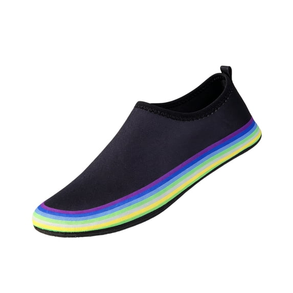 Vamuko Water Shoes for Women and Men Summer Quick Dry Swim Beach Shoes Non-Slip Sole 2026 Casual Aqua Socks for Outdoor Surfing Yoga Black