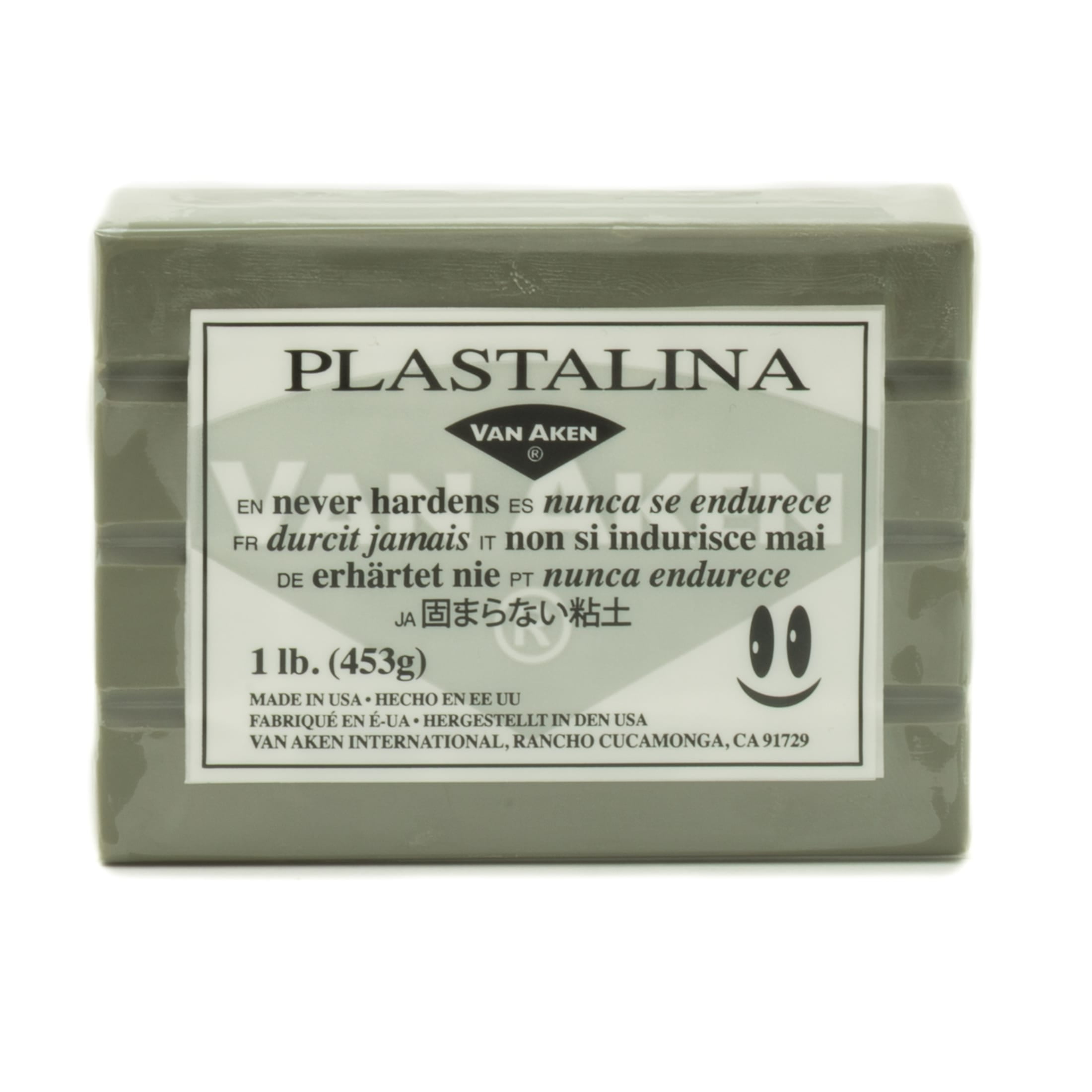 Van Aken Modeling Clay, 1 lb., Gray
