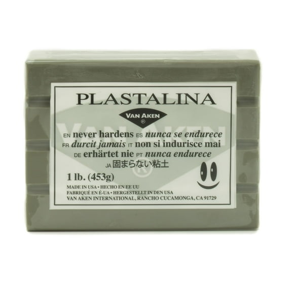 Van Aken Modeling Clay, 1 lb., Gray