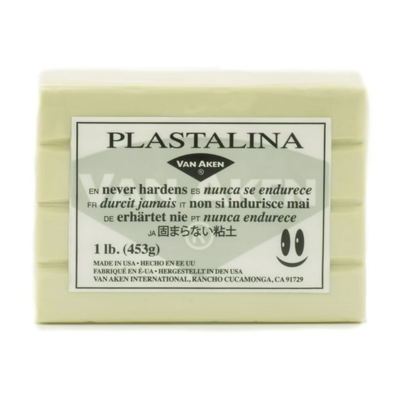 Van Aken Modeling Clay, 1 lb., Ivory