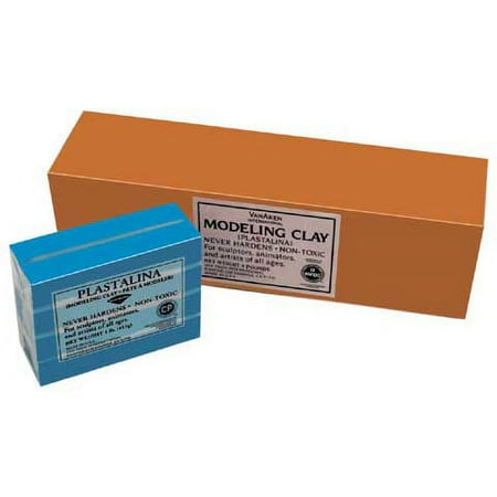 Van Aken Plastalina Modeling Clay - 1 lb, Pastel Yellow