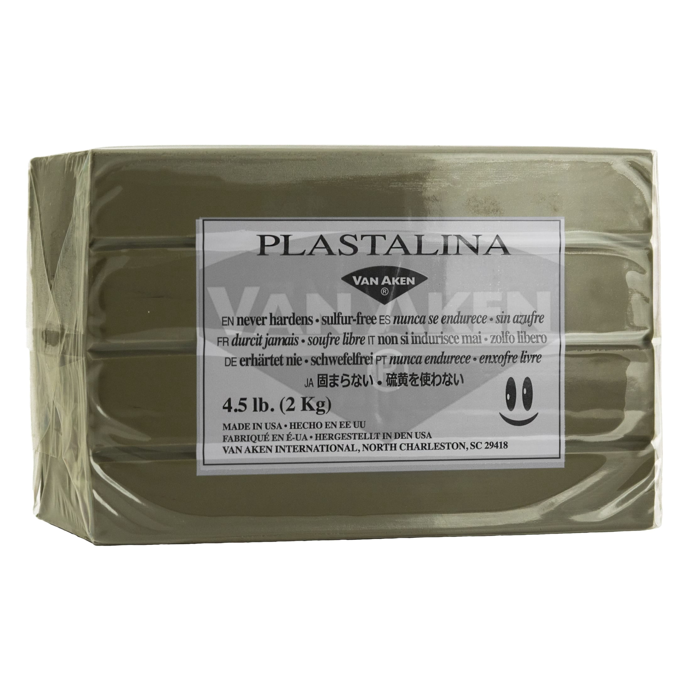 Van Aken Modeling Clay, 4.5 lbs., Sculptor Gray
