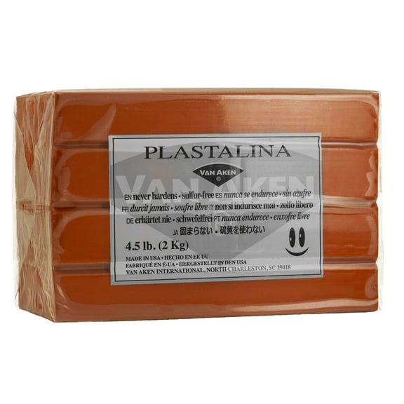 Van Aken Modeling Clay, 4.5 lbs., Terra-Cotta