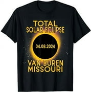 AABESTLUCY Van Buren Missouri Total Solar Eclipse 2024 T-Shirt