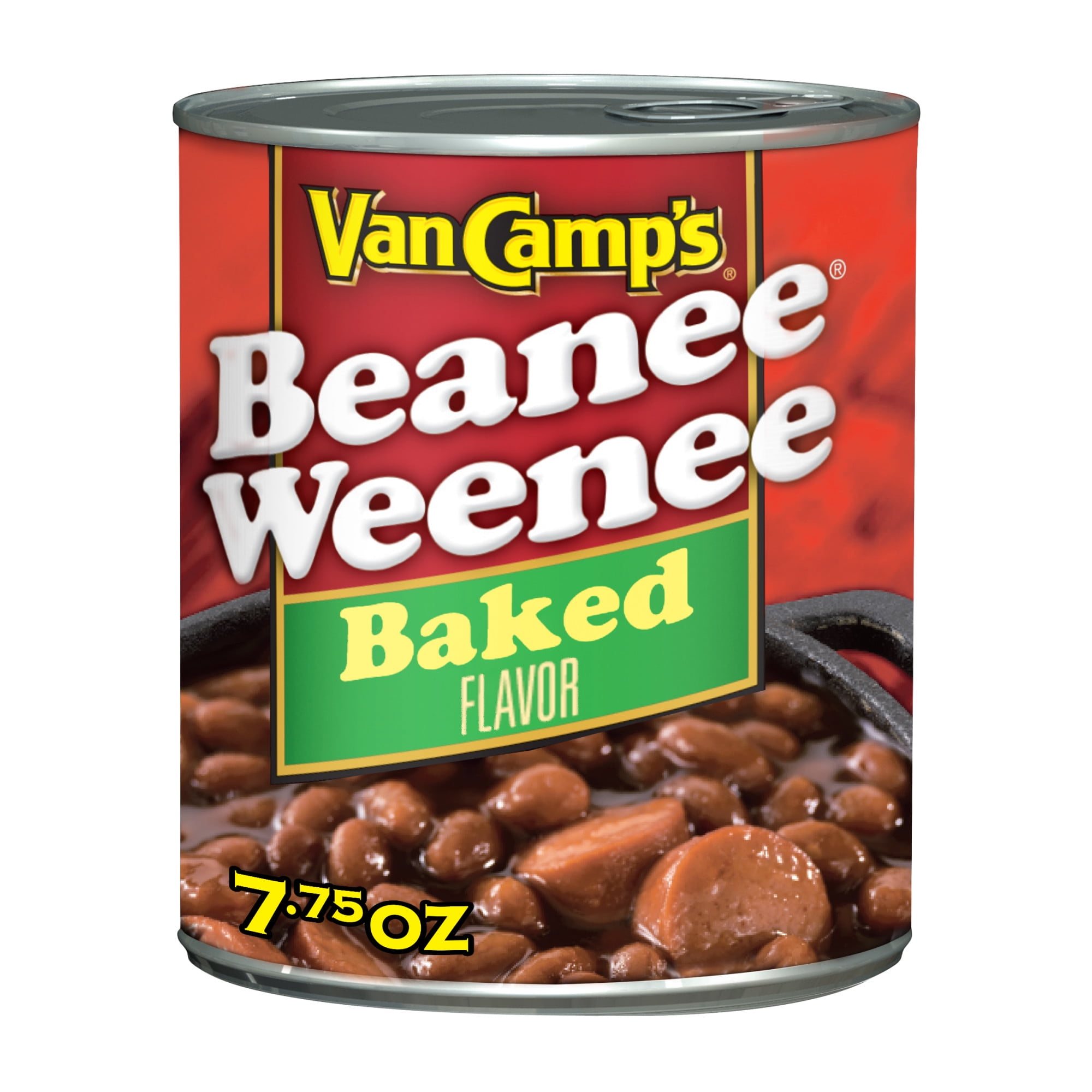 Van Camp's Baked Beanee Weenee, Canned Food, 7.75 oz.