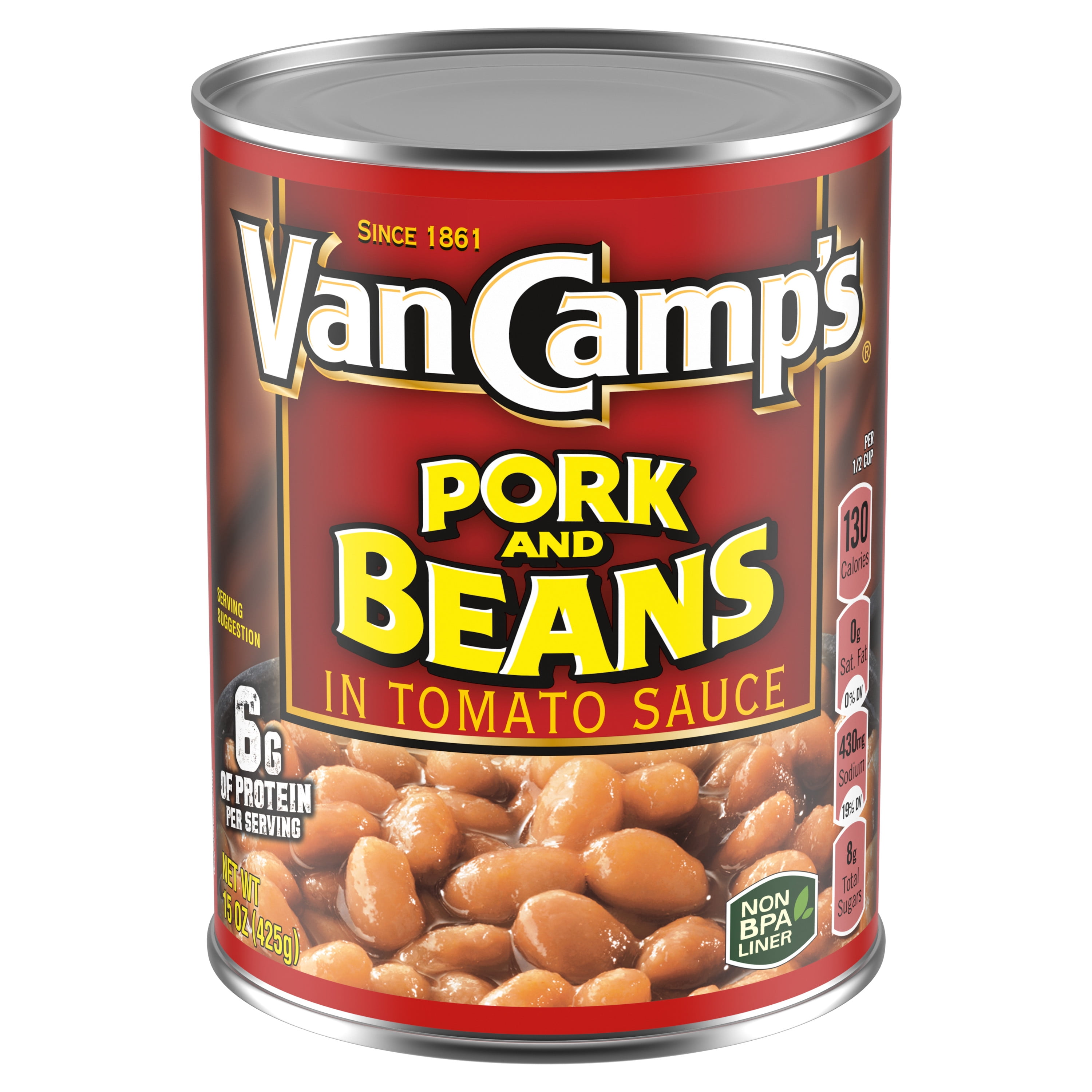 Easy & nutritious - hotdog with Hunt's Pork & Beans Pair this with