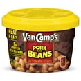 thumbnail image 1 of Van Camp's Pork and Beans Microwavable Cups, 6g Protein Per Serving, 7.25 oz. Cup, 1 of 8