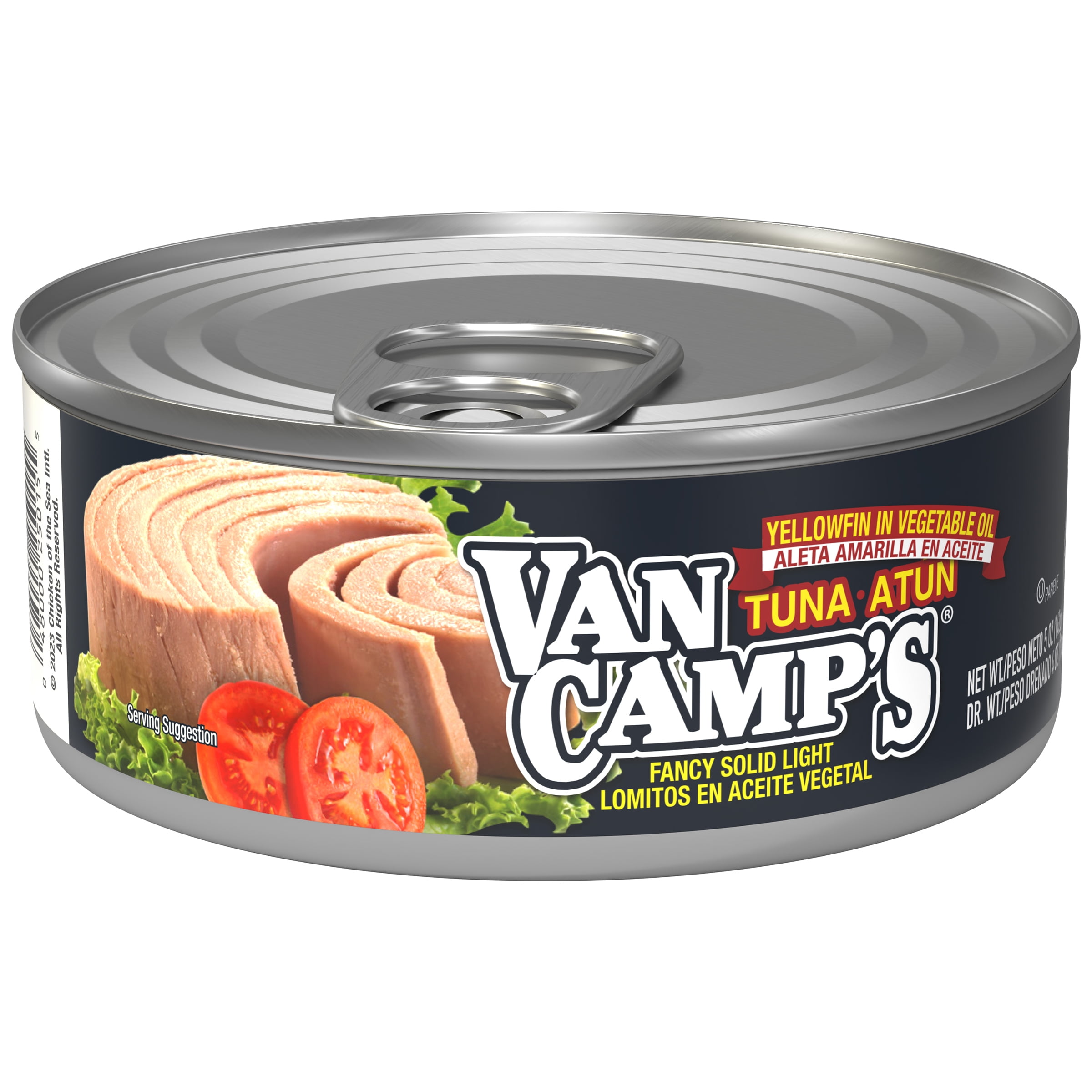 Van Camp's Yellowfin Tuna In Oil - 6 Can Pack | Premium Canned Fish