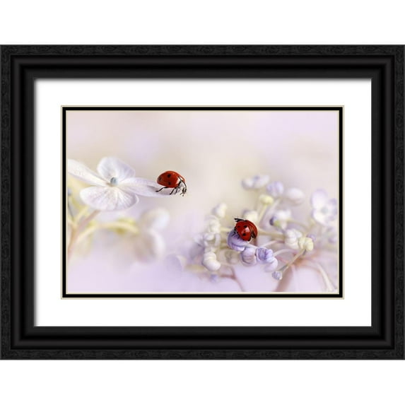 Van Deelen, Ellen 14x11 Black Ornate Wood Framed with Double Matting Museum Art Print Titled - Small Friends