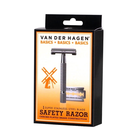 Van Der Hagen Chrome Safety Razor