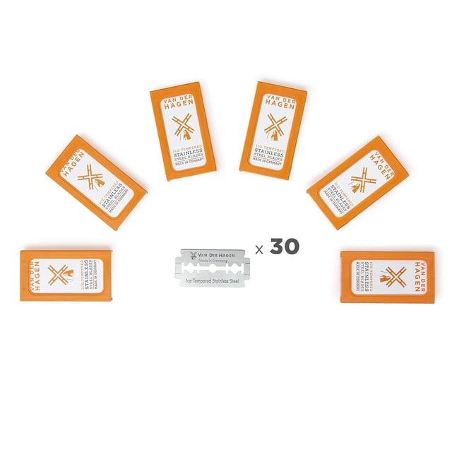 Van Der Hagen Double Edge Razor Blades 6 pack