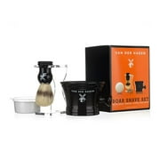 Van Der Hagen Mens Boar Shave Set, with Soap, Brush and Mug, 3.5 oz