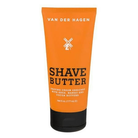 Van Der Hagen Shave Butter - 6 Fl Oz (Pack of 3)