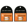 thumbnail image 1 of Van Der Hagen Stainless Steel Double Edge Razor Blades 5 Blades (Pack of 2), 1 of 1