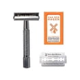 thumbnail image 1 of Van Der Hagen Traditional Safety Razor 85MM with 5 Stainless Steel Double Edge Razor Blades, 1 of 1