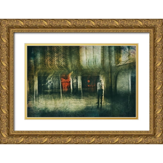 Van Der, Jan 14x11 Gold Ornate Wood Framed with Double Matting Museum Art Print Titled - World Press Photo 2022