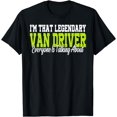 thumbnail image 1 of Van Driver Job Title Employee Funny Worker Van Driver T-Shirt, 1 of 4